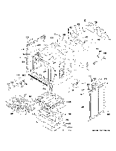 Body Parts Diagram and Parts List for JGSS61SP2SS  General Electric Range