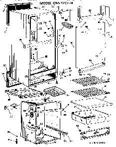 Part Location Diagram of WR1X1354 GE DISCONTINUED
