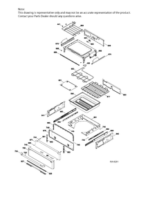 Part Location Diagram of WS01A03077 GE WASHER CONTOURED