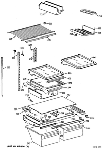 Part Location Diagram of WR6M321 GE BOOK USE & CARE