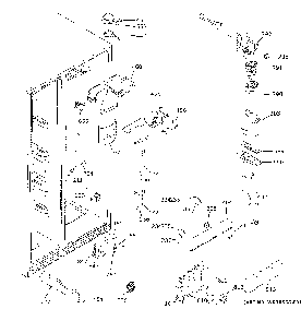Fresh Food Section Diagram and Parts List for GSE25GGPFCBB  General Electric Refrigerator