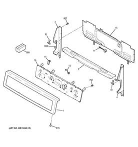 Part Location Diagram of 31-11019 GE Pm instructions wifi