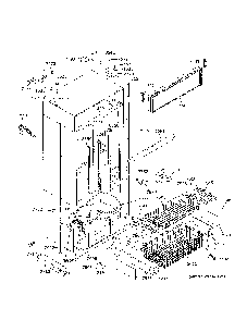 Part Location Diagram of WR29X42585 GE ICE SHIELD