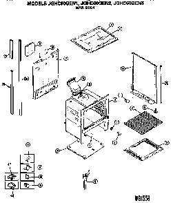 Part Location Diagram of WB2X584 GE BUMPER