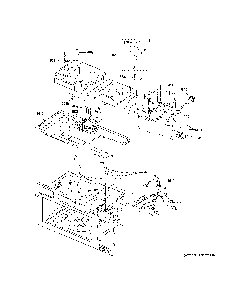 Interior Parts Diagram and Parts List for CVM517P4R1W2  General Electric Microwave