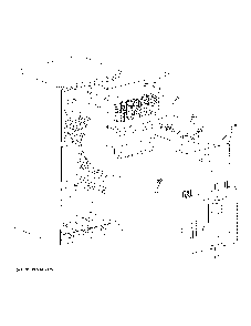 Freezer Section Diagram and Parts List for GTE21GTHFBB  General Electric Refrigerator