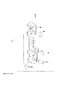 Latch Board Parts Diagram and Parts List for CVM517P2R1S1  General Electric Microwave