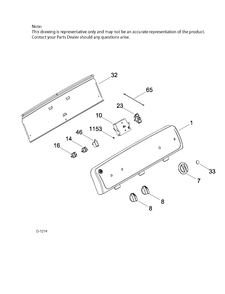 CONTROL SYSTEM Diagram and Parts List for GTX18GSMJ1WW  General Electric Dryer