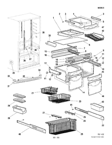 Part Location Diagram of WR2S2 GE NO LONGER AVAILABLE