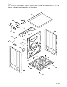 STRUCTURE Diagram and Parts List for GTMX180ED4WW  General Electric Dryer