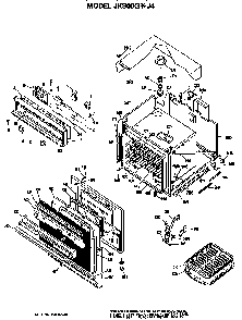 Part Location Diagram of WB2X2831 GE DISCONTINUED