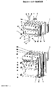 Doors Diagram and Parts List for CTF16AGB  Hotpoint Refrigerator
