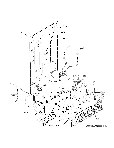 Machine Compartment Diagram and Parts List for GZS22IMNSHES  General Electric Refrigerator