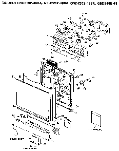 Part Location Diagram of 49-5583 GE Gsd940p use