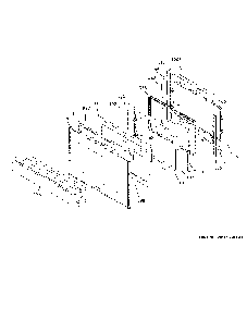 Door Diagram and Parts List for ZKS90DSSN2SS  General Electric Wall Oven