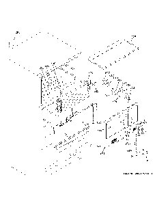 Freezer section Diagram and Parts List for GTS18HMNDRES  General Electric Refrigerator