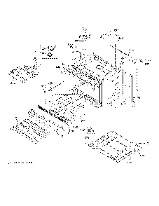 Lower Oven Diagram and Parts List for JKD3000SN3SS  General Electric Wall Oven