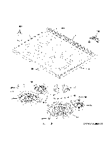 Cooktop Diagram and Parts List for JSS86SP1SS  General Electric Range