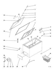 Part Location Diagram of WG03F04394 GE KEY LOCK