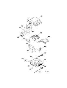 QUICK CHILL Diagram and Parts List for PSR26RSWASS  General Electric Refrigerator