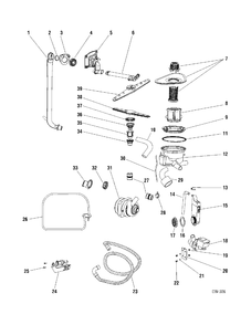 Part Location Diagram of 672030170003 GE GASKET