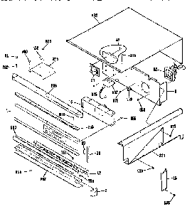 Control Panel Diagram and Parts List for JKP17WPI  General Electric Wall Oven