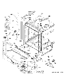 Body parts Diagram and Parts List for CDT800P2N2S1  General Electric Dishwasher