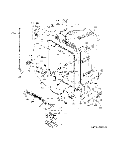 Body Parts Diagram and Parts List for GDT535PSMBSS  General Electric Dishwasher