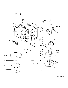 Interior Parts Diagram and Parts List for PVM9225SR1SS  General Electric Microwave