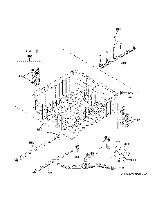 Upper rack assembly Diagram and Parts List for GDF630PGM5BB  General Electric Dishwasher