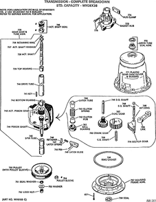 Part Location Diagram of WH12X677 GE PB SW Assembly