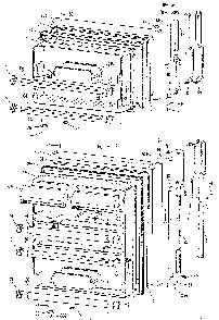 Doors Diagram and Parts List for TBX24ZKGR  General Electric Refrigerator