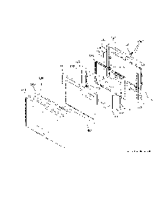 Lower Door Diagram and Parts List for ZTDX1DSSN1SS  General Electric Wall Oven