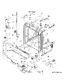 Body Parts Diagram and Parts List for GDT665SFN4DS  General Electric Dishwasher
