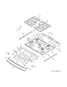 Part Location Diagram of WB34X21068 GE VENT TRIM