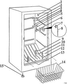 Part Location Diagram of 4-30733-005 GE NO LONGER AVAILABLE
