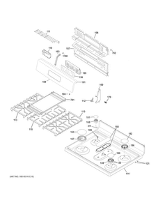 Part Location Diagram of WB07X26702 GE OVERLAY T09