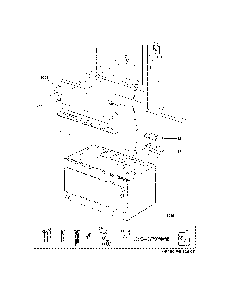 Installation Parts Diagram and Parts List for ZSA1202P1SS  General Electric Microwave