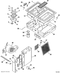 Part Location Diagram of WB3X5795 GE Burner Knob