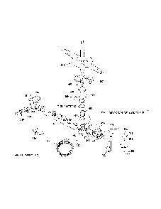 Motor-pump mechanism Diagram and Parts List for GSM2200V65WW  General Electric Dishwasher