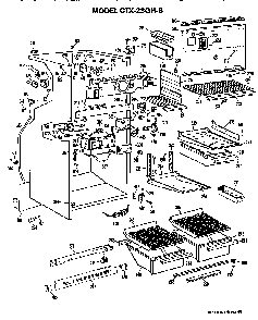Part Location Diagram of WR2X7144 GE CLIP BRKT HT