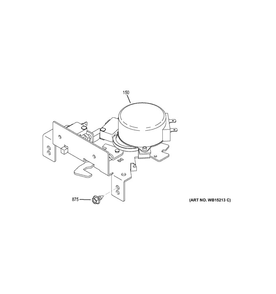 4 - Door Lock Diagram and Parts List for JCK5000DF4WW  General Electric Range