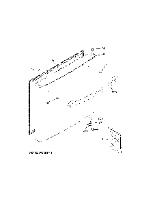 Freezer Door Diagram and Parts List for GBE21DYKHRFS  General Electric Refrigerator