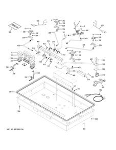 Part Location Diagram of WB18X33171 GE Switch Harness Assembly