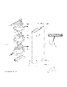 Fresh food door - rh Diagram and Parts List for CFE26KP2NLS1  General Electric Refrigerator