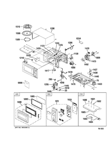 Part Location Diagram of WB36X951 GE Light Bulb and Socket