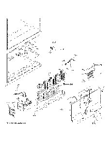 Freezer Section Diagram and Parts List for GNE27JMMPFES  General Electric Refrigerator