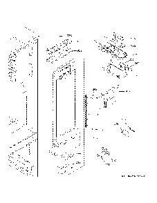 Fresh Food Section Diagram and Parts List for GYE18JYLGFFS  General Electric Refrigerator