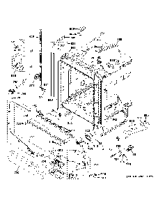 Body parts 1 Diagram and Parts List for CDT845M5N3S5  General Electric Dishwasher