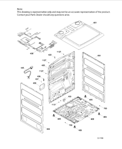STRUCTURE Diagram and Parts List for GTD45GAMJ1WS  General Electric Dryer